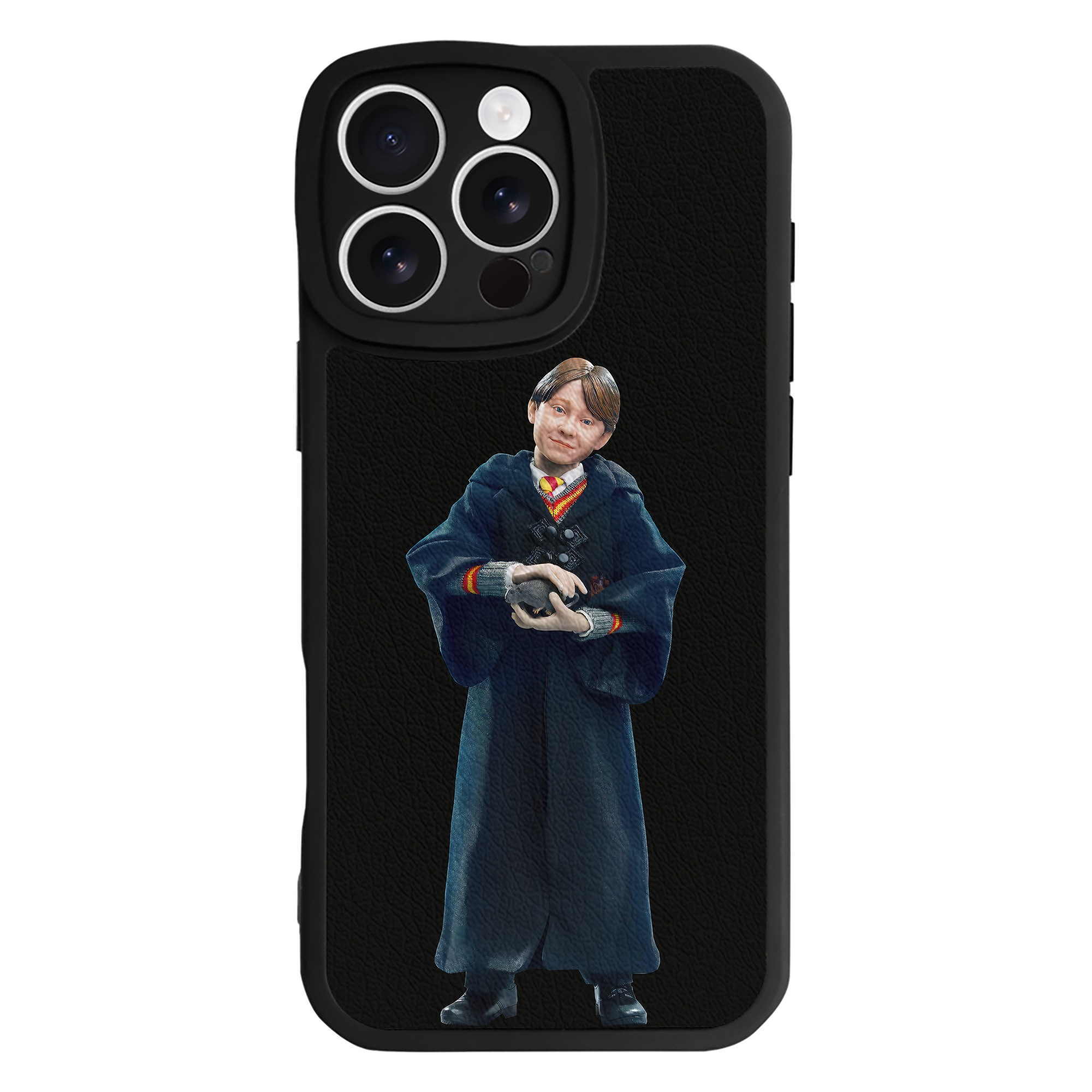 （画像用） Harry Potter ハリー・ポッターシリーズ 【iPhone 16シリーズ対応】シリコンスマホケース（レザー調） 材質：シリコン